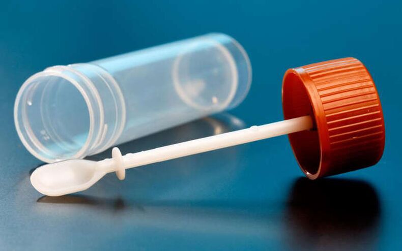 test de selles pour les vers